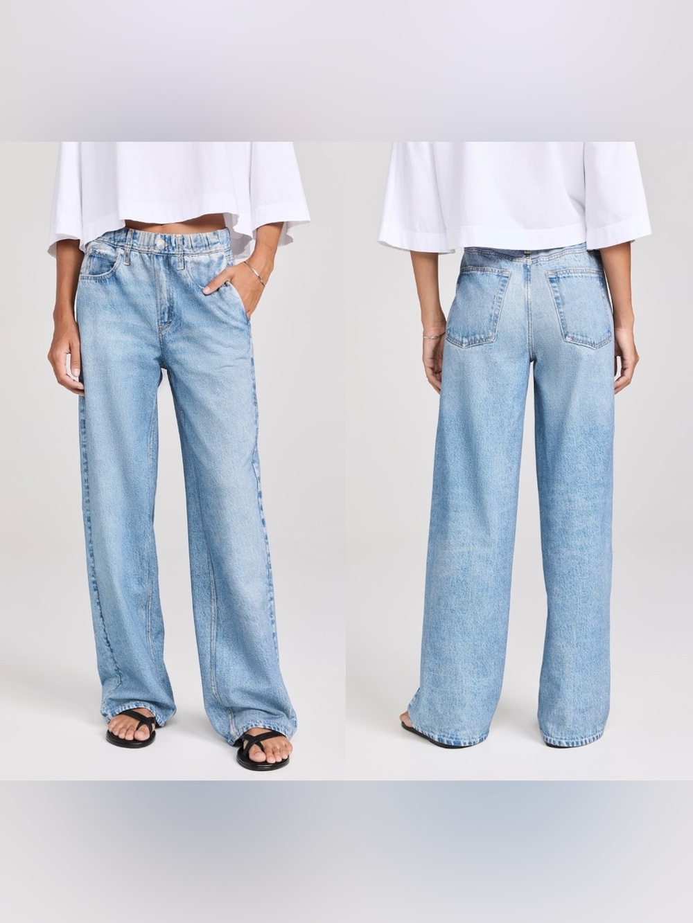 Rag & Bone Miramar Wide Leg Jeans